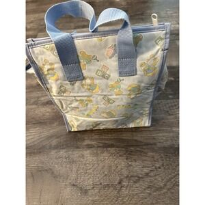 Vintage Insulated Vinyl Diaper Bag Bottle‎ Bag